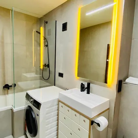 Apartmán Luxus Loft: Sauna - Piano - Ofen - City