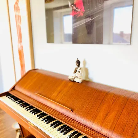 Luxus Loft: Sauna - Piano - Ofen - City Augsburg